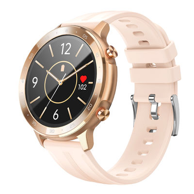 IPS GR5515 ฟังก์ชั่นการโทร Smart Watch สีทอง 230mAh สร้อยข้อมือสมาร์ทสปอร์ต