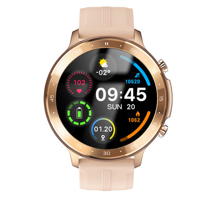 ROHS 2.5D หน้าปัดกลมกระจกดูสมาร์ท RTL8762 Sports Health Smart Watch